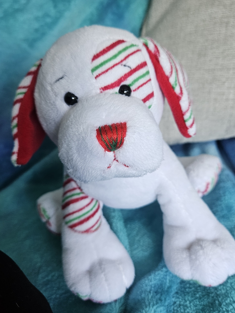 Ganz Webkinz Peppermint Puppy Dog HM467 Plush Stuffed Animal No Code